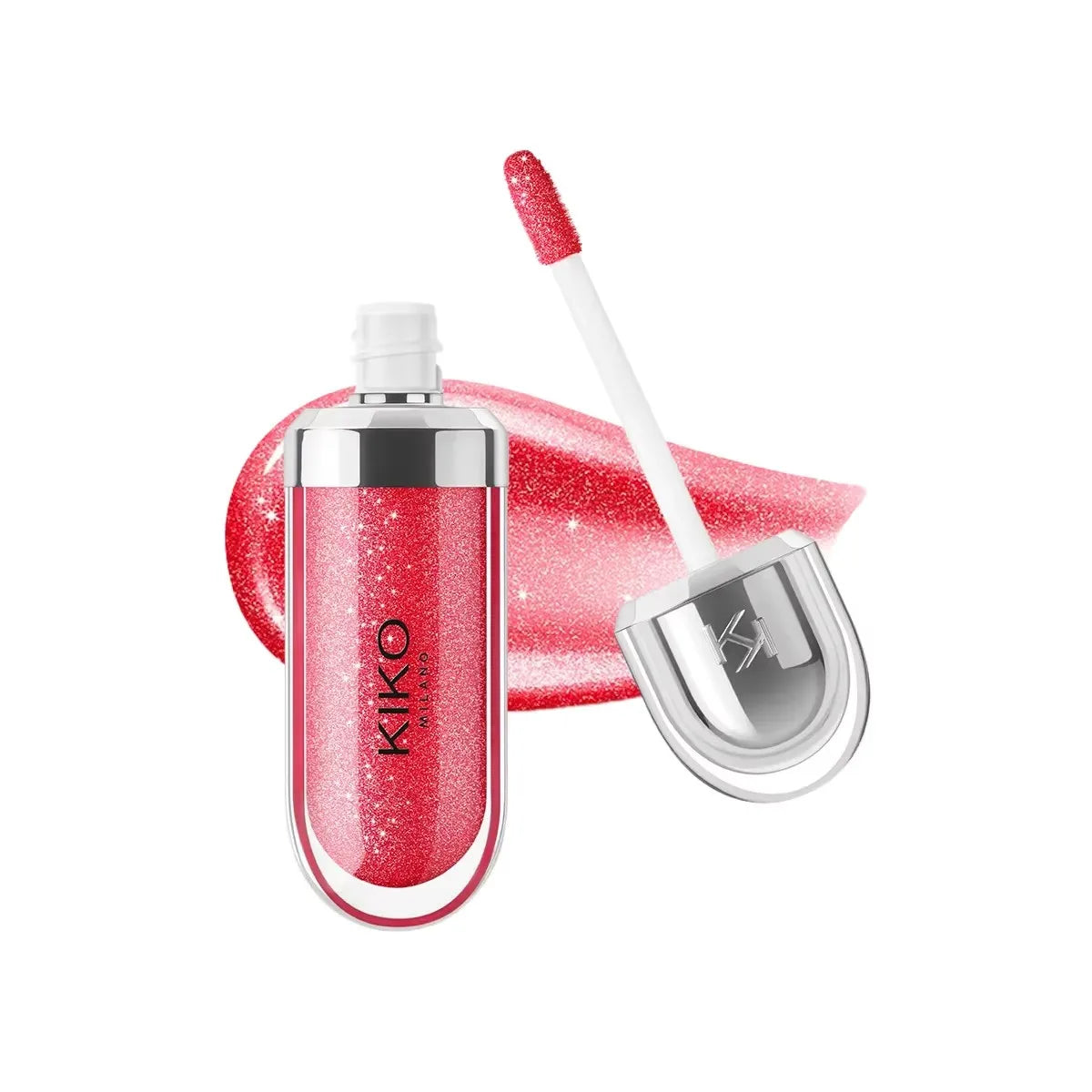 3D Nourishing Lip Glaze - Transparent Glossy Lipstick for Full, Radiant Lips in Milk Tea Shade