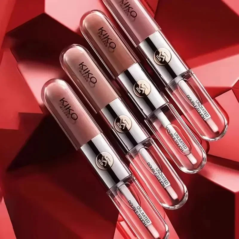 3D Nourishing Lip Glaze - Transparent Glossy Lipstick for Full, Radiant Lips in Milk Tea Shade