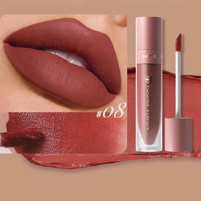 8-color matte velvet Liquid Lipstick-set /waterproof, Long-Lasting & Highly Pigmented