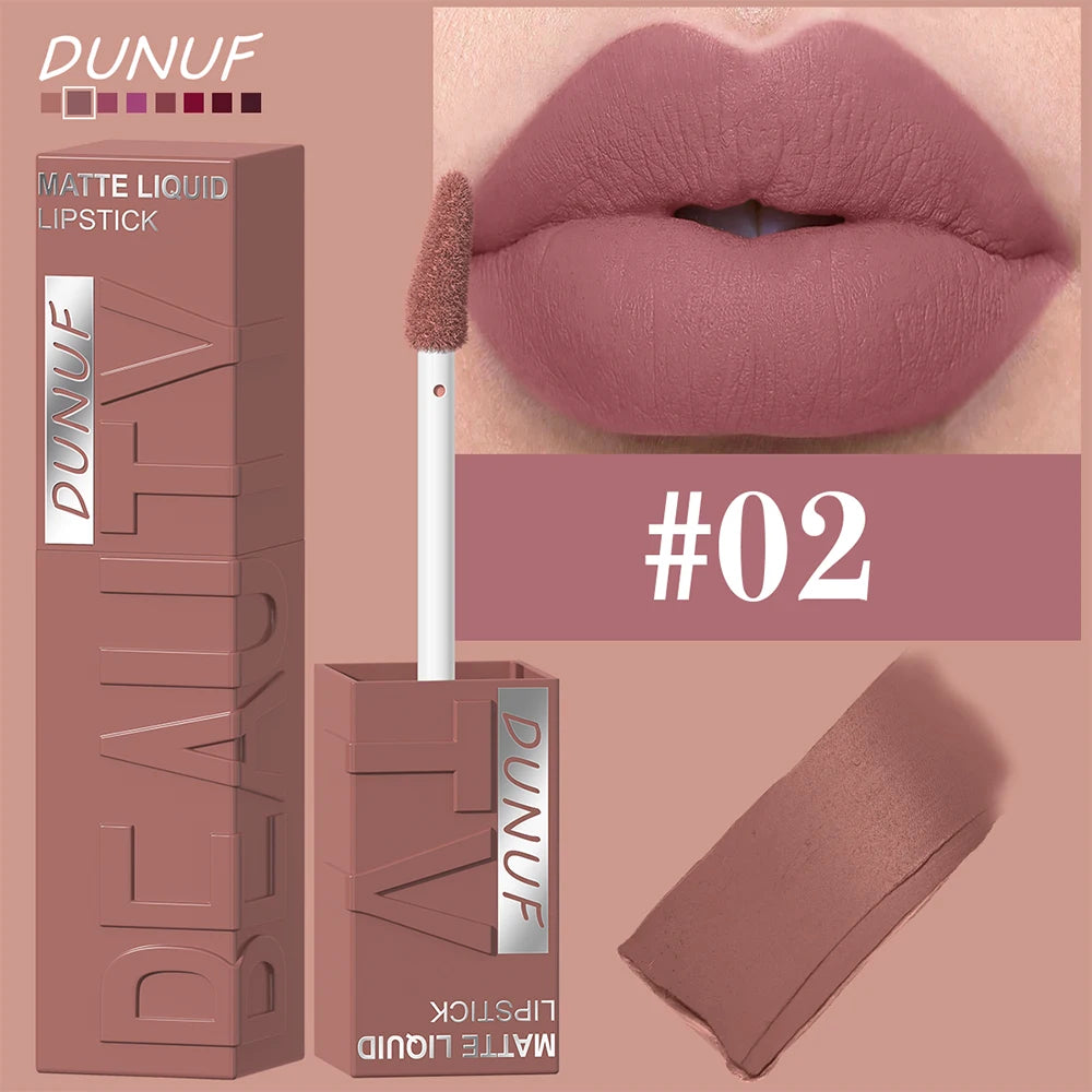 8-color matte velvet Liquid Lipstick-set /waterproof, Long-Lasting & Highly Pigmented