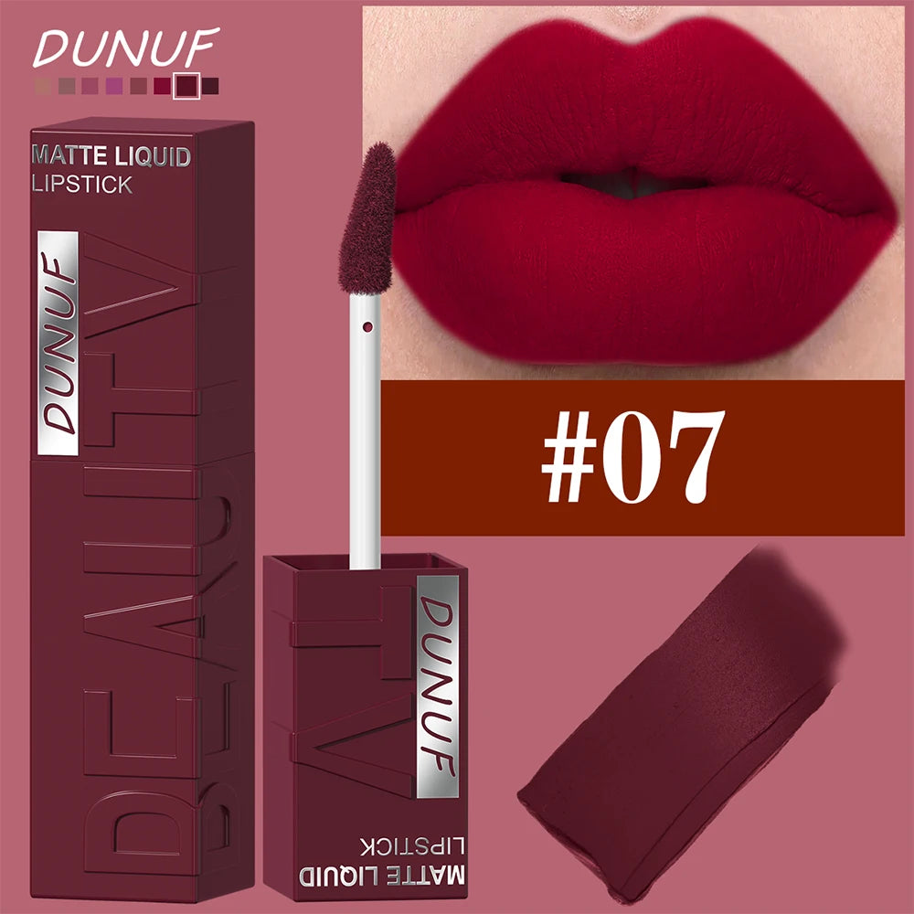 8-color matte velvet Liquid Lipstick-set /waterproof, Long-Lasting & Highly Pigmented