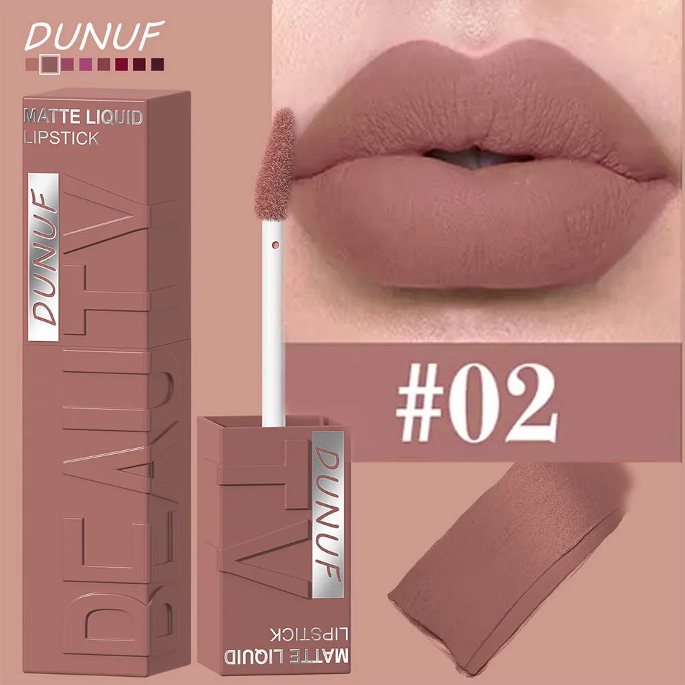 8-color matte velvet Liquid Lipstick-set /waterproof, Long-Lasting & Highly Pigmented
