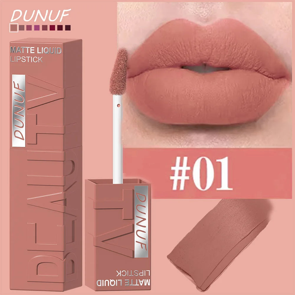 8-color matte velvet Liquid Lipstick-set /waterproof, Long-Lasting & Highly Pigmented