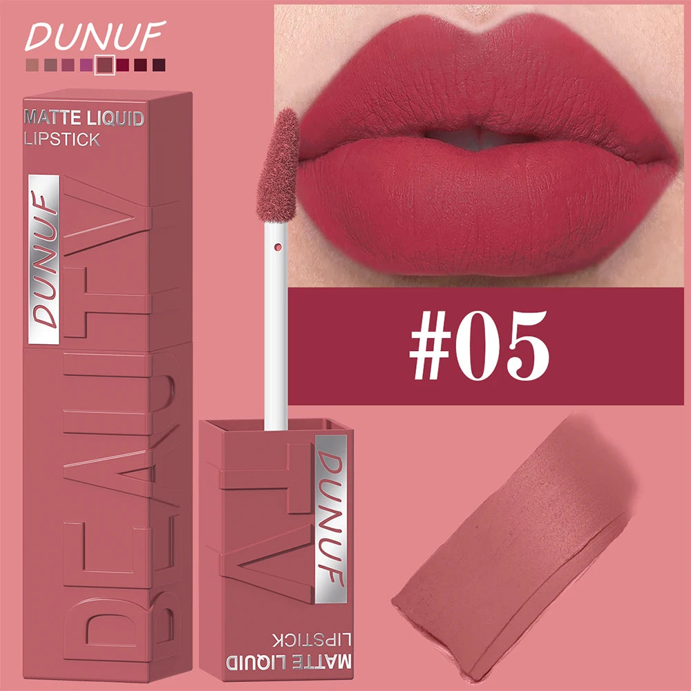 8-color matte velvet Liquid Lipstick-set /waterproof, Long-Lasting & Highly Pigmented
