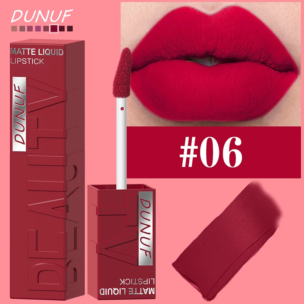 8-color matte velvet Liquid Lipstick-set /waterproof, Long-Lasting & Highly Pigmented