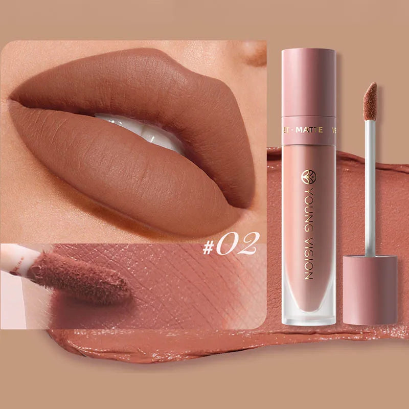 8-color matte velvet Liquid Lipstick-set /waterproof, Long-Lasting & Highly Pigmented